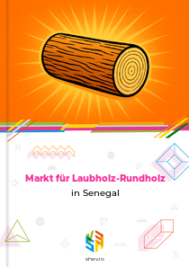 Markt für Laubholz-Rundholz in Senegal