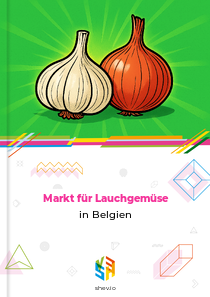 Markt für Lauchgemüse in Belgien