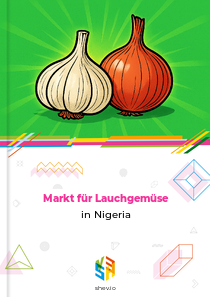 Markt für Lauchgemüse in Nigeria