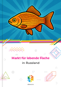 Markt für lebende Fische in Russland