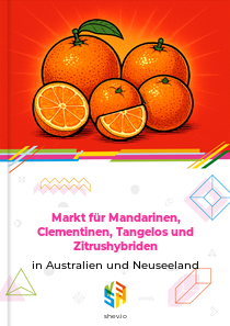 Markt für Mandarinen, Clementinen, Tangelos und Zitrushybriden in Australien und Neuseeland