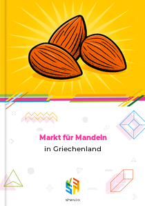 Markt für Mandeln in Griechenland