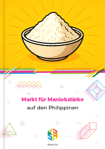 Markt für Maniokstärke auf den Philippinen