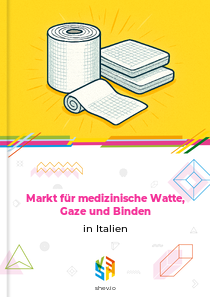 Markt für medizinische Watte, Gaze und Binden in Italien