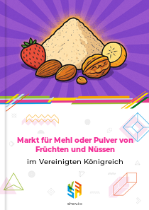 Markt für Mehl oder Pulver von Früchten und Nüssen im Vereinigten Königreich