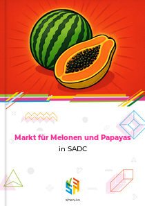 Markt für Melonen und Papayas in SADC