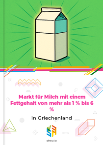 Markt für Milch mit einem Fettgehalt von mehr als 1 % bis 6 % in Griechenland
