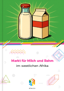 Markt für Milch und Rahm im westlichen Afrika
