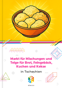 Markt für Mischungen und Teige für Brot, Feingebäck, Kuchen und Kekse in Tschechien