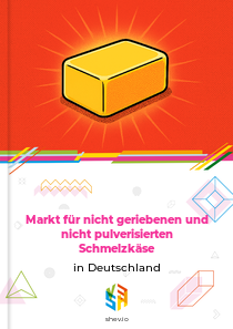 Markt für nicht geriebenen und nicht pulverisierten Schmelzkäse in Deutschland