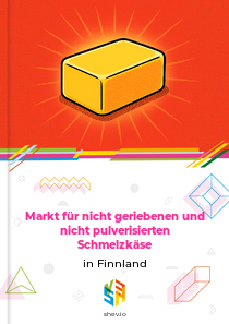 Markt für nicht geriebenen und nicht pulverisierten Schmelzkäse in Finnland