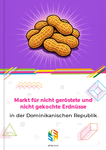 Markt für nicht geröstete und nicht gekochte Erdnüsse in der Dominikanischen Republik
