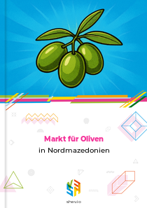 Markt für Oliven in Nordmazedonien