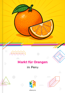 Markt für Orangen in Peru