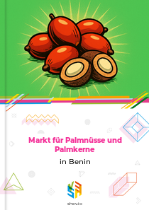 Markt für Palmnüsse und Palmkerne in Benin