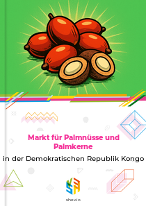 Markt für Palmnüsse und Palmkerne in der Demokratischen Republik Kongo