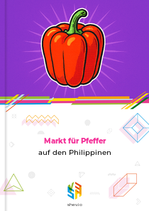 Markt für Pfeffer auf den Philippinen