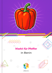 Markt für Pfeffer in Benin