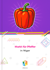 Markt für Pfeffer in Niger