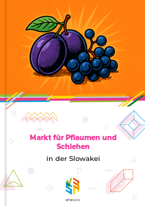 Markt für Pflaumen und Schlehen in der Slowakei