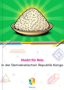 Markt für Reis in der Demokratischen Republik Kongo