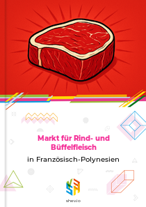 Markt für Rind- und Büffelfleisch in Französisch-Polynesien