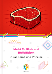 Markt für Rind- und Büffelfleisch in São Tomé und Príncipe