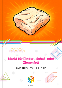 Markt für Rinder-, Schaf- oder Ziegenfett auf den Philippinen