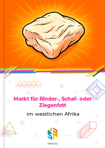 Markt für Rinder-, Schaf- oder Ziegenfett im westlichen Afrika