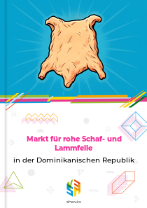 Markt für rohe Schaf- und Lammfelle in der Dominikanischen Republik
