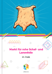 Markt für rohe Schaf- und Lammfelle in Irak