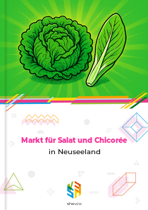 Markt für Salat und Chicorée in Neuseeland