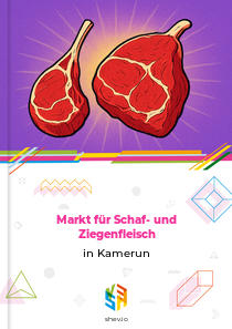 Markt für Schaf- und Ziegenfleisch in Kamerun