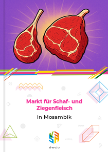 Markt für Schaf- und Ziegenfleisch in Mosambik