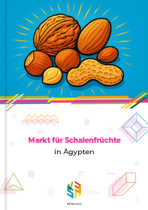 Markt für Schalenfrüchte in Ägypten