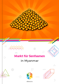 Markt für Senfsamen in Myanmar