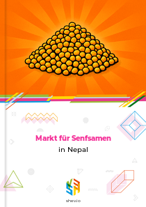 Markt für Senfsamen in Nepal