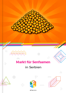 Markt für Senfsamen in Serbien