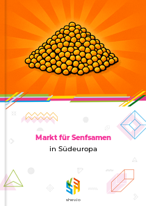 Markt für Senfsamen in Südeuropa