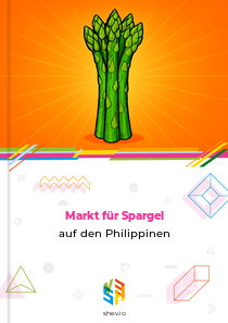 Markt für Spargel auf den Philippinen