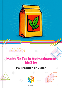 Markt für Tee in Aufmachungen bis 3 kg im westlichen Asien