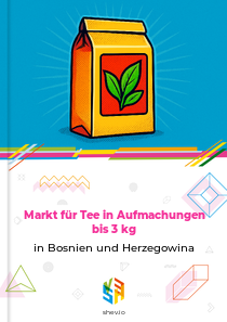 Markt für Tee in Aufmachungen bis 3 kg in Bosnien und Herzegowina