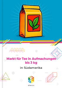 Markt für Tee in Aufmachungen bis 3 kg in Südamerika