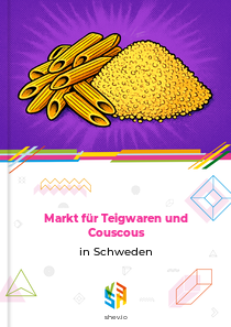 Markt für Teigwaren und Couscous in Schweden