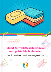 Markt für Toiletteseifenstücke und getränkte Materialien in Bosnien und Herzegowina