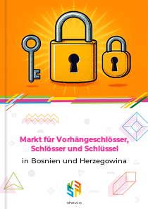 Markt für Vorhängeschlösser, Schlösser und Schlüssel in Bosnien und Herzegowina