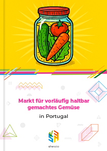 Markt für vorläufig haltbar gemachtes Gemüse in Portugal