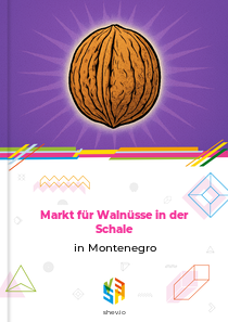 Markt für Walnüsse in der Schale in Montenegro