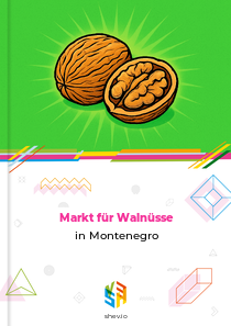 Markt für Walnüsse in Montenegro