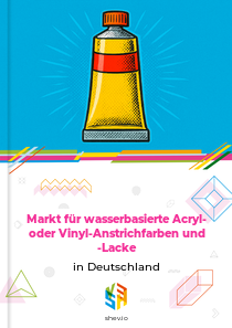 Markt für wasserbasierte Acryl- oder Vinyl-Anstrichfarben und -Lacke in Deutschland